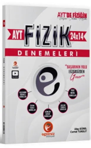 Egzersiz Yayınları AYT Fizik 24 x 14 Denemeleri