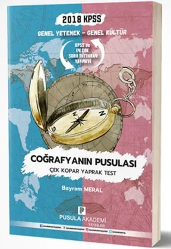 Pusula Akademi KPSS GYGK Coğrafyanın Pusulası Çek Kopar Yaprak Test 20