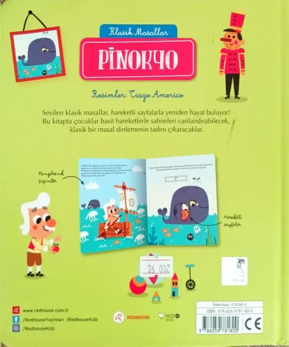 Pinokyo Klasik Masallar Tiago Americo Kidz