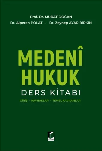 Medeni Hukuk Ders Kitabı