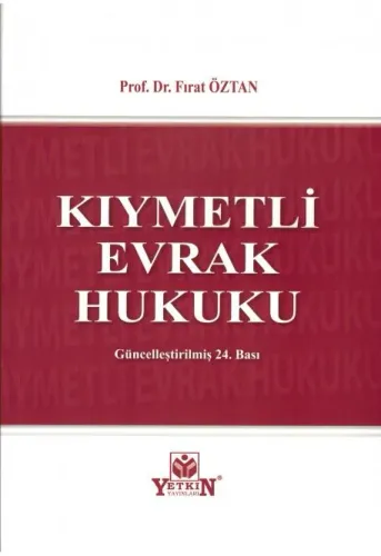 Kıymetli Evrak Hukuku