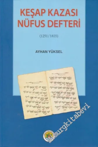 Keşap Kazası Nüfus Defteri 1251 / 1835 -