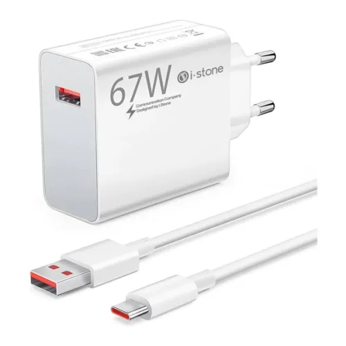 STN67 67W Turbo Şarj Adaptörü + Usb To Type-C Kablo