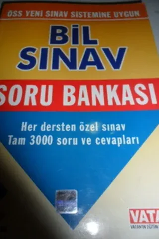 Bil Sınav Soru Bankası