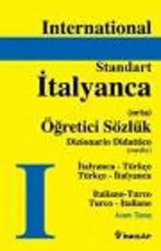 İtalyanca - Türkçe / Türkçe - İtalyanca Standart Sözlük (Orta) (Ciltli)