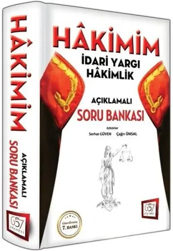 657 Hakimim İdari Yargı Hakimlik Açıklamalı Soru Bankası