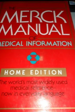 Merck Manual Of Medical Information