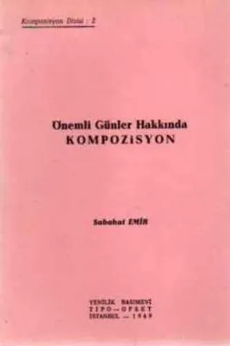 Önemli Günler Hakkında Kompozisyon