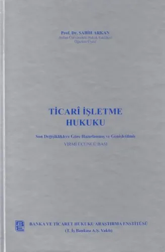 Ticari İşletme Hukuku