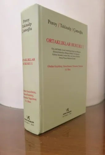 Ortaklıklar Hukuku I
