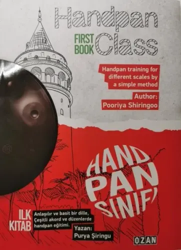 Handpan Sınıfı 1 Kitap / Handpan lass First Book (Türkçe-İngilizce-Farsça)