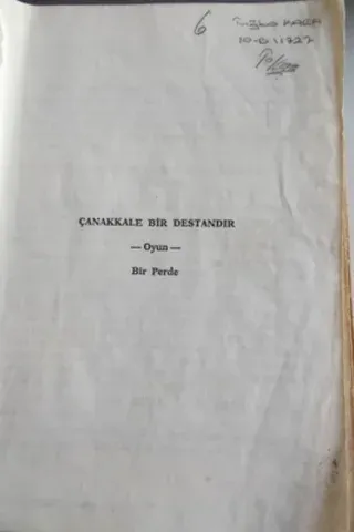 Çanakkale Bir Destandır