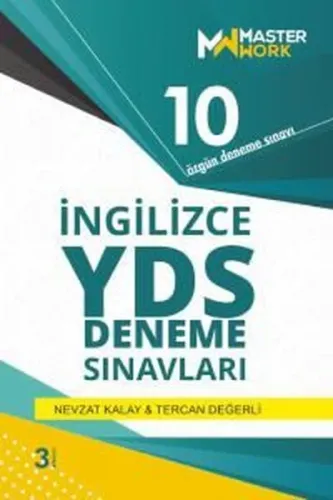 İngilizce YDS Deneme Sınavları 10 Özgün Deneme