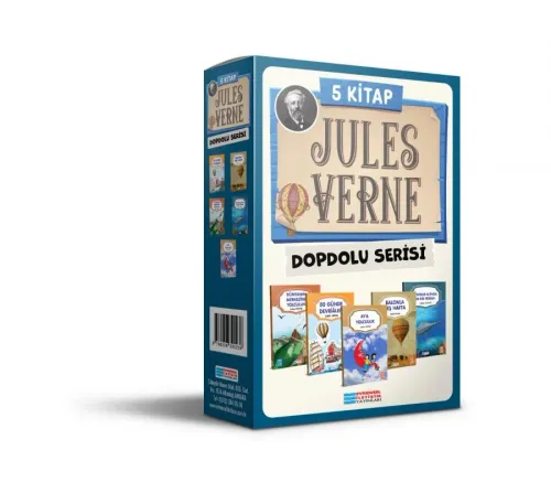 Dopdolu Jules Verne Serisi 5 Kitap 9786256392236