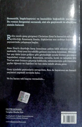 Karanlığın Elli Tonu E L James Pegasus Yayıncılık