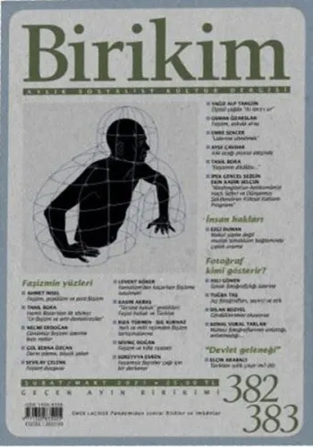 Birikim Aylık Edebiyat Kültür Dergisi Sayı: 382-383 Şubat-Mart
