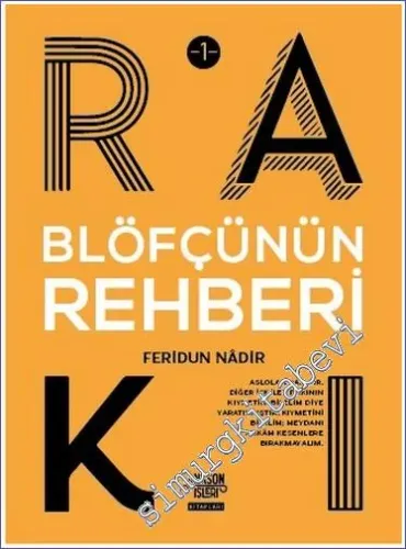 Blöfçünün Rakı Rehberi CEP BOY -         2022