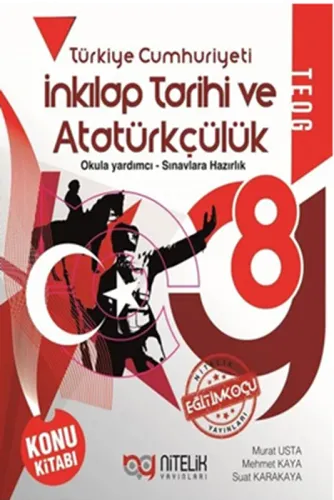 8. Sınıf T. C. İnkılap Tarihi ve Atatürkçülük Konu Kitabı YENİ