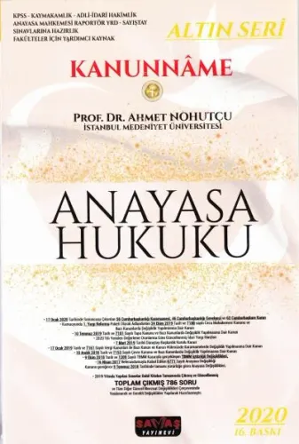Kanunname Anayasa Hukuku-İdare Hukuku-İdari Yargı 3 Kitap Set