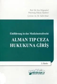 Alman Tıp Ceza Hukukuna Giriş