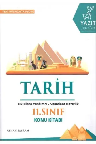 Yazıt Yayınları 11. Sınıf Tarih Konu Kitabı