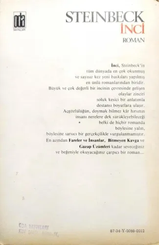 İnci J.Steinbeck Oda