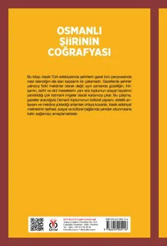 Osmanlı Şiirinin Coğrafyası Ülkü Akçay Osmanlı Şiirinin Coğrafyası Ülkü Akçay