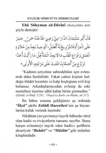 Evliliğin Faziletleri ve Eş Seçerken Aranacak Vasıflar