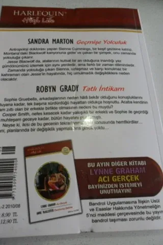 Geçmişe Yolculuk / Tatlı İntikam - 08 Sandra Marton