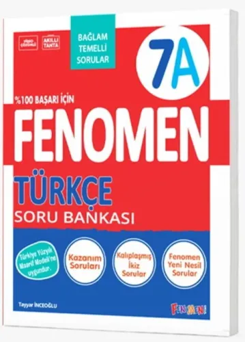 Fenomen 7. Sınıf Türkçe Soru Bankası A