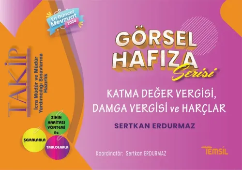 TAKİP Görsel Hafıza Serisi Katma Değer Vergisi - Damga Vergisi - Harçl