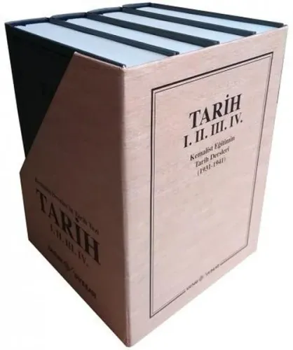 Kemalist Devrimin Tarih Dersleri Seti 4 CiltTakım