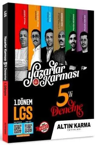 Altın Karma 8. Sınıf 1.Dönem Yazarlar Karması 5 Deneme