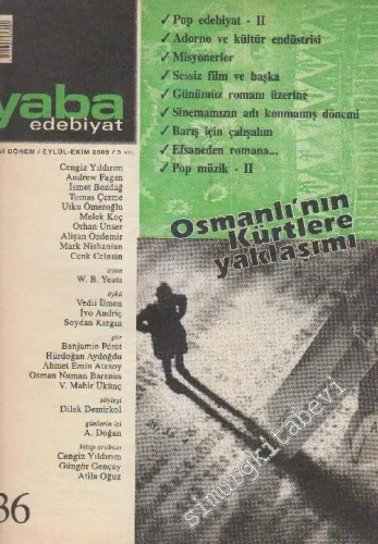 Yaba Edebiyat Dergisi: Osmanlı'nın Kürtlere Yaklaşımı - Sayı: 36      Eylül - Ekim