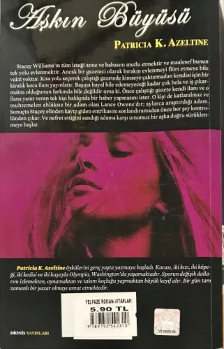 Aşkın Büyüsü Tuğçe Işınsu Dionis Yayınları