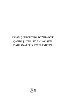 İslam Şeriatı’nda İctihâd