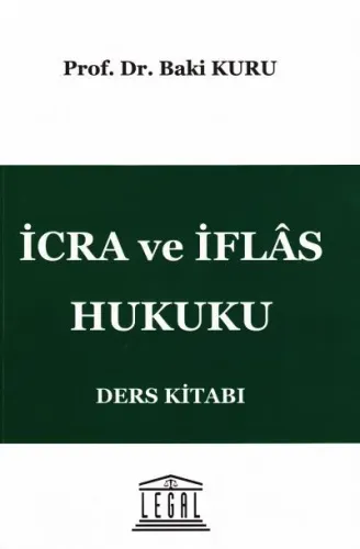 İcra ve İflas Hukuku Ders Kitabı ( 1. Baskı )