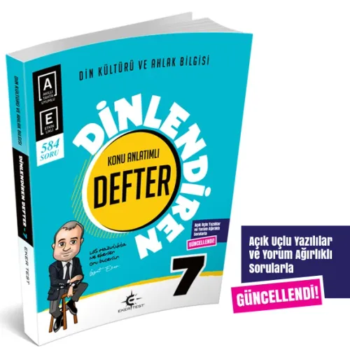 4. Sınıf Dinlendiren Defter (Eker Test)