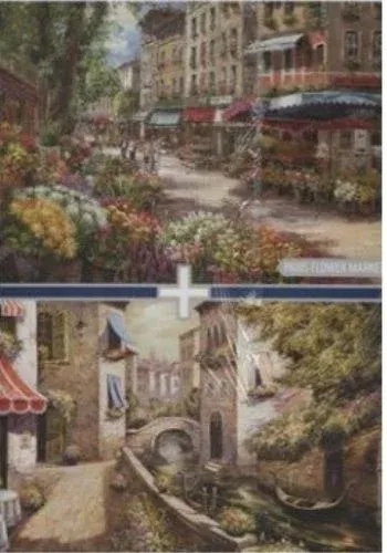 Pontedi Venezia Paris Flower Market 2 X 1000 Puzzle