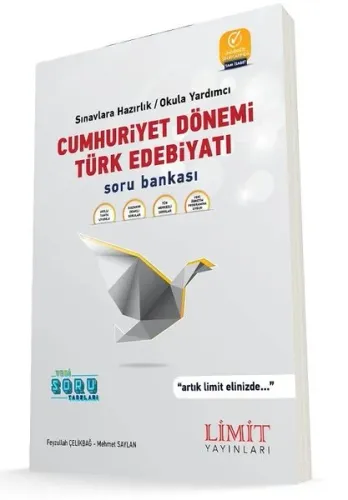 Limit Yayınları TYT AYT Cumhuriyet Dönemi Türk Edebiyatı Soru Bankası Limit