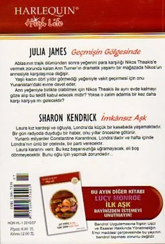 Geçmişin Gölgesinde / İmkansız Aşk - 05 Julia James Geçmişin Gölgesinde / İmkansız Aşk - 05 Julia James