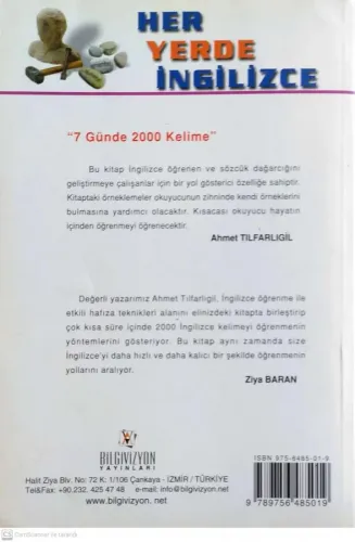 Her Yerde İngilizce 7 Günde 2000 Kelime Ahmet Tılfarlıgil Başarı