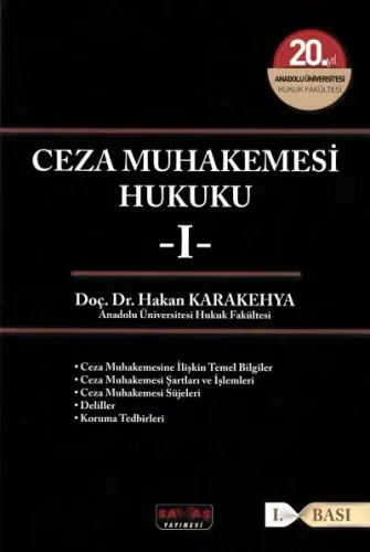 Ceza Muhakemesi Hukuku I