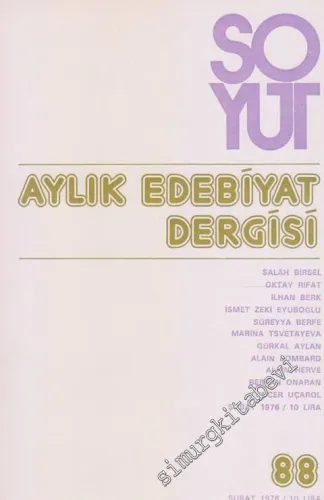 Soyut Aylık Edebiyat Dergisi - Sayı: 88      Şubat