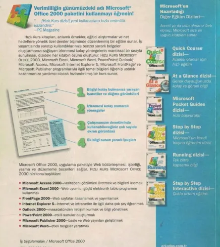 Microsoft Office 2000 Hızlı Kurs Kollektif Arkadaş Yayınları %70 indir