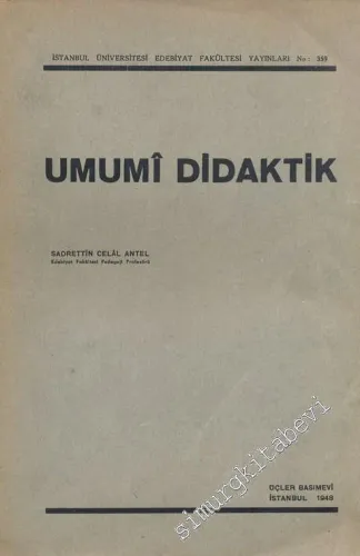 Umumî Didaktik -