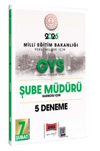 Yargı Yayınları 2026 MEB Personelleri İçin GYS Şube Müdürü Kadrosu İçi