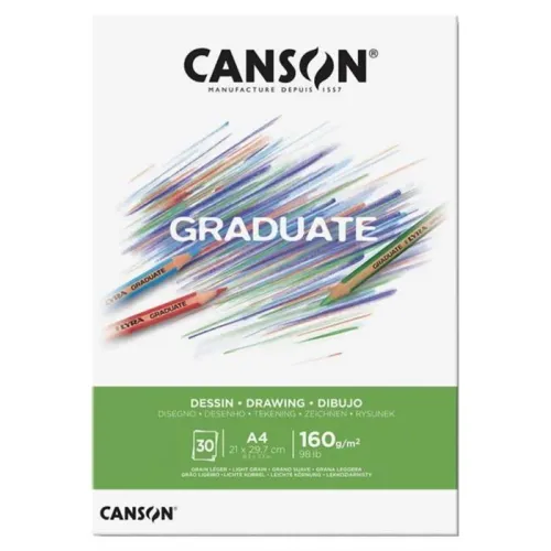 CANSON GRADUATE 30S A4 160G Eskiz Defteri