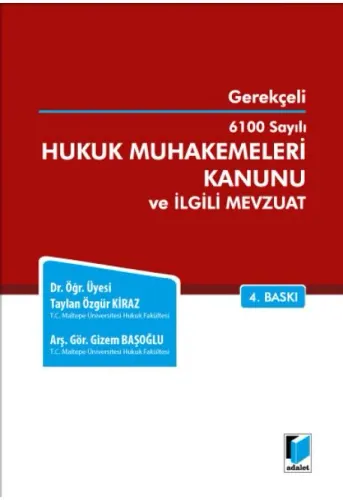 Hukuk Muhakemeleri Kanunu ve İlgili Mevzuat