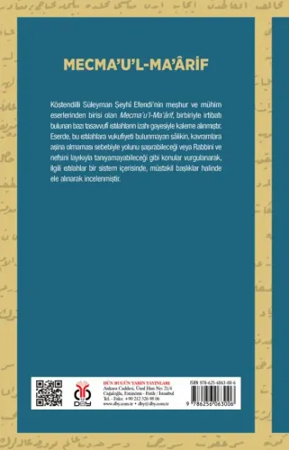 Mecma'u'l-Ma'ârif Köstendilli Süleyman Şeyhi Efendi Mecma'u'l-Ma'ârif Köstendilli Süleyman Şeyhi Efendi